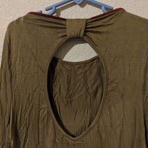 Sage Green Sequined Dress